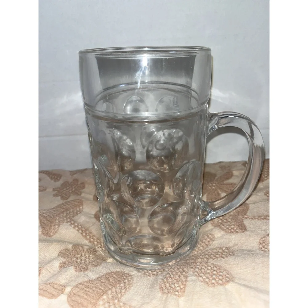 Spaten Munchen 1 Liter Dimpled Germany‎ Oktoberfest Beer Glass Stein Austria